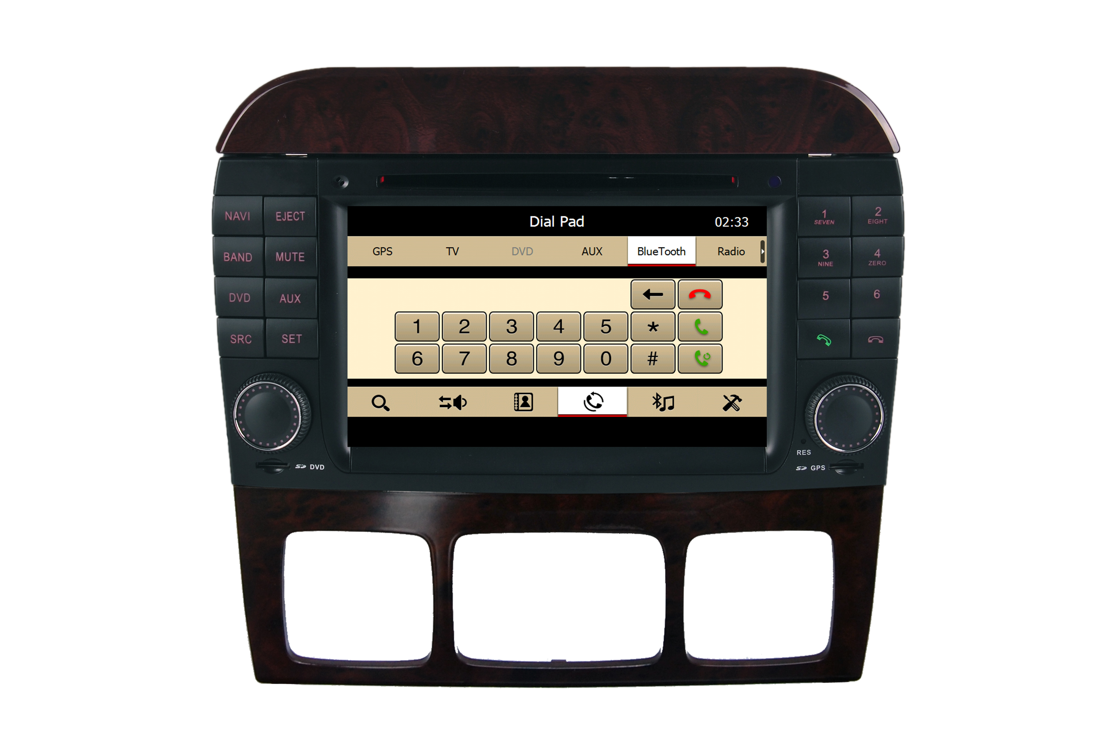 C3. Comand enhet i "MB LOOK" DVD GPS Bluetooth Touch Screen mm.. - 4