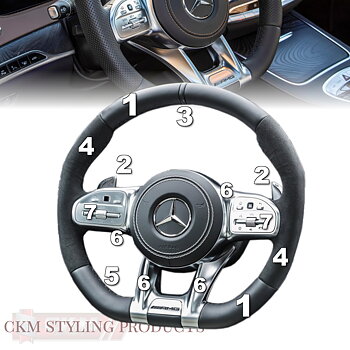 1. Steering sport FACELIFT 2018 style Leather PLUG N PLAY