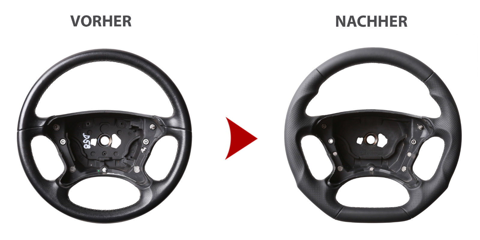 1. steering wheel sport CARBON mb original handmade 1pcs - 2