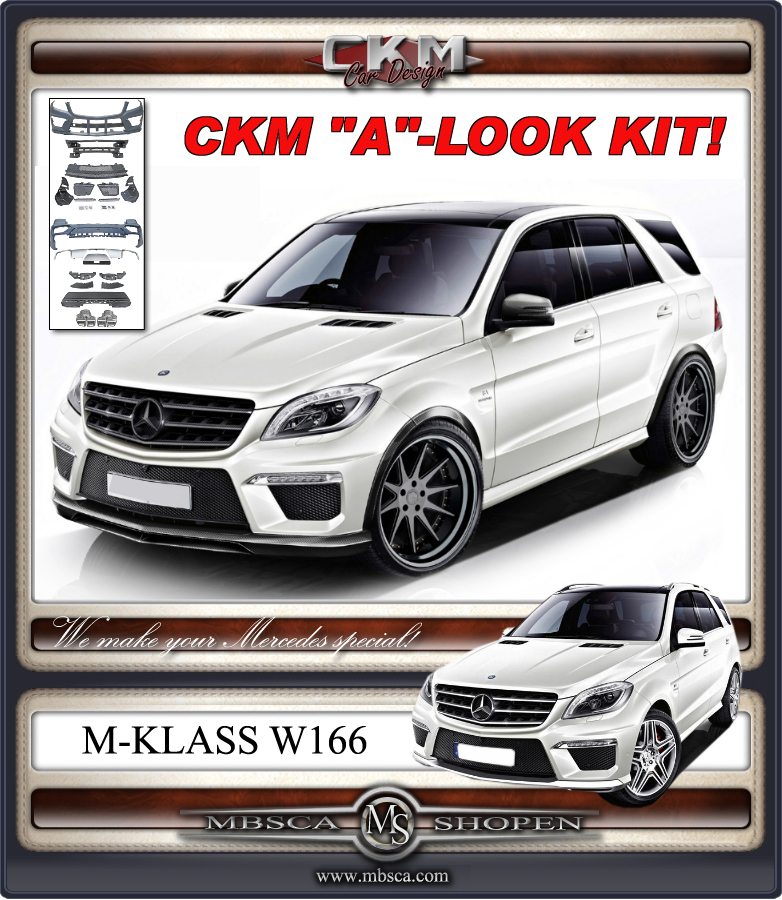 1. CKM "A-look" Spoiler kit 21 delar 12-14 - 2