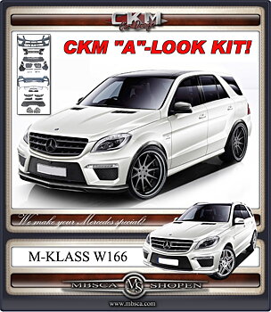 1. CKM "A-look" Spoiler kit 21 delar 12-14