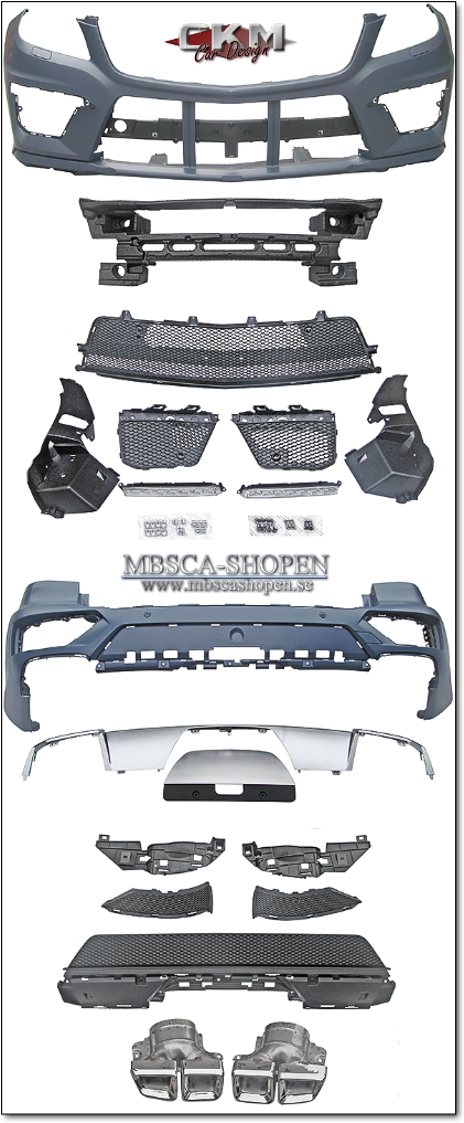 1. CKM "A-look" Spoiler kit 21 delar 12-14 - 5