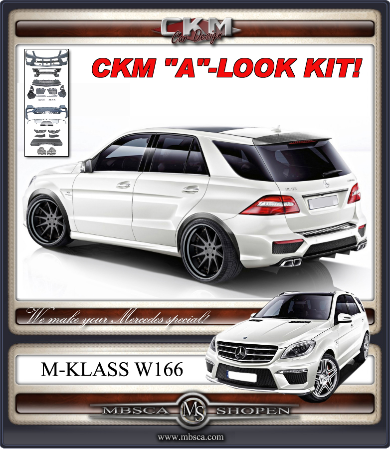 1. CKM "A-look" Spoiler kit 21 delar 12-14 - 3