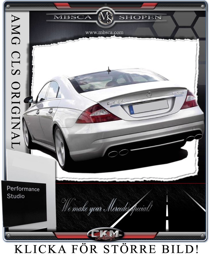 2. AMG back bumper CLS55