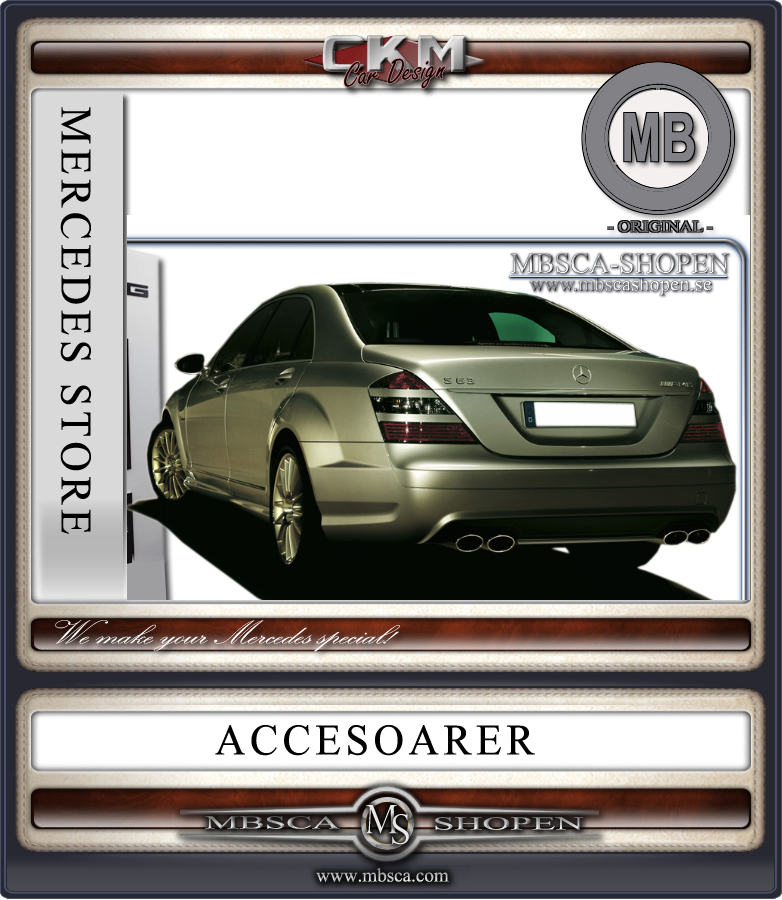 1. W221 AMG ORGINAL S65 Styling Kit - 2