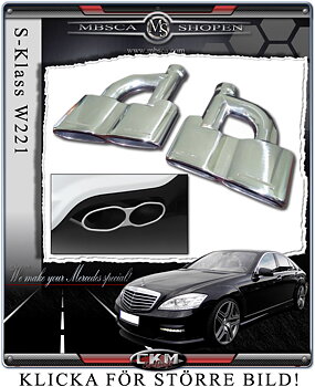 2. Exhaust pipes 2pcs