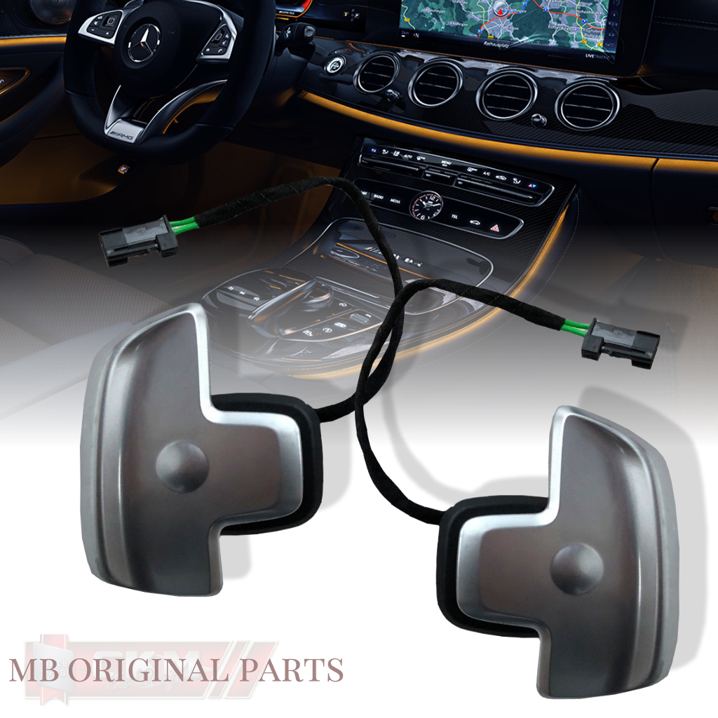 1. Steering Wheel paddles in aluminium mb OEM 2015-