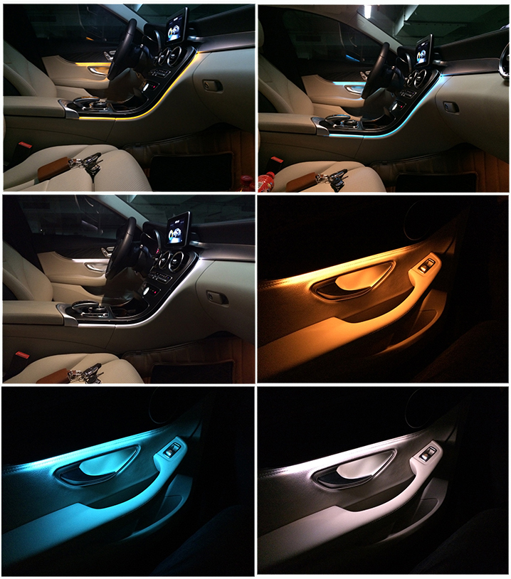 1. Interior ilummination Set Ambient Light C205 - 2