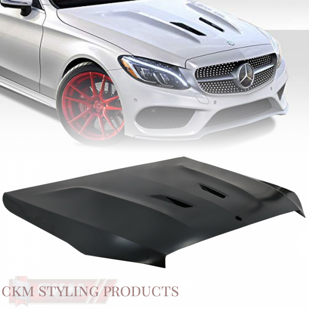 C63 AMG Look Bonnet Hood for Mercedes Benz C-Class W205 