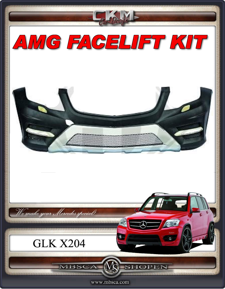 1. CKM amg FACELIFT front Spoiler kit