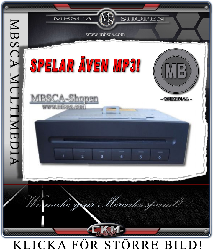 CD-changer MB orginal mp3 Beggas