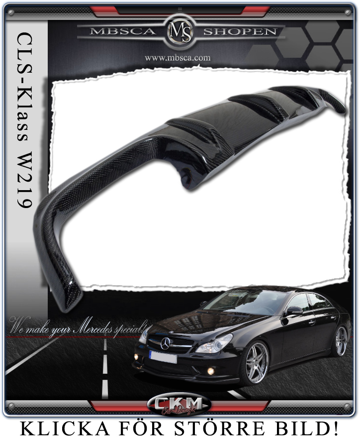 4a. Carbon diffuser till AMG spoiler sport.