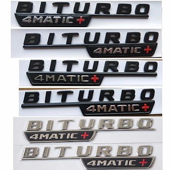 emblem BiTurbo 4matic plus  2st