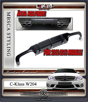 1. GENUINE Carbon fiber diff FOR AMG spoiler  Facelift 2012-2014