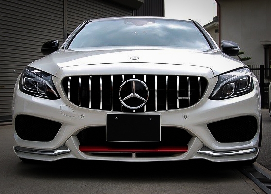 1. AMG GT-R PANAMERICAN look grill 14-18 - 2