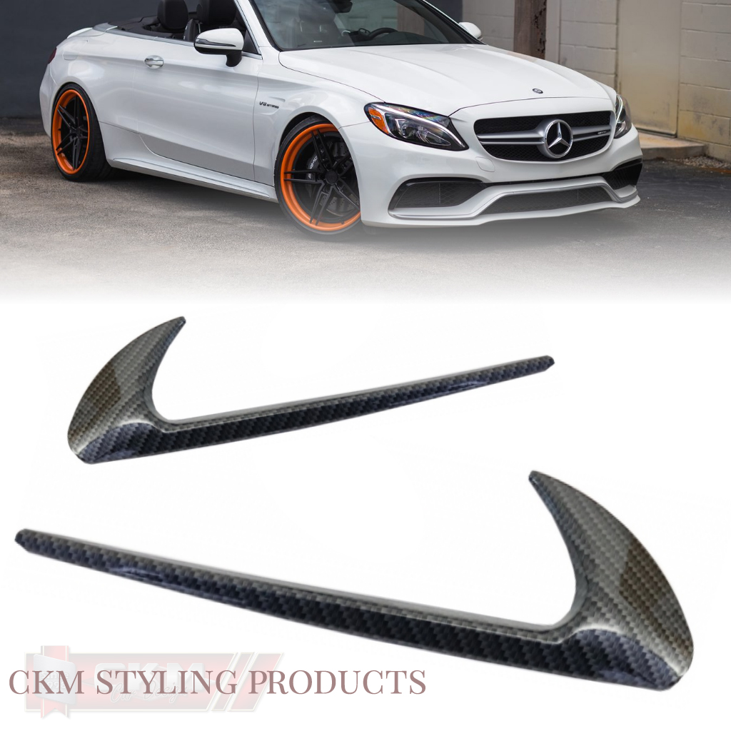 3. Fender trim carbon look 2pcs