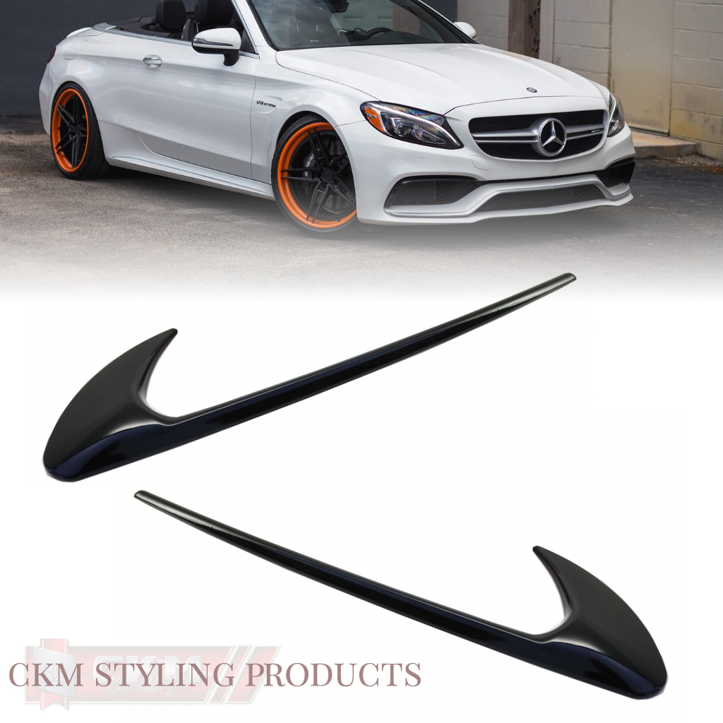 3. Fender trim gloss black 2pcs