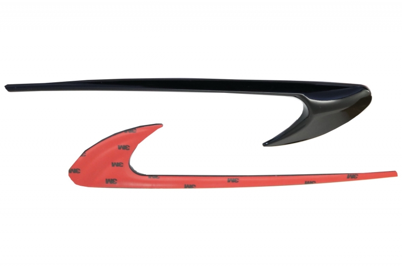3. Fender trim gloss black 2pcs - 4