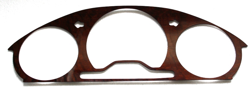 instrumenthousing wood panel. - 2