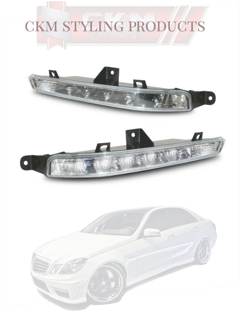 ☆W211 E-class E63 AMG LED デイライト☆ Full LED DRL AMG E63 Style Head Lights for Mercedes-Benz E