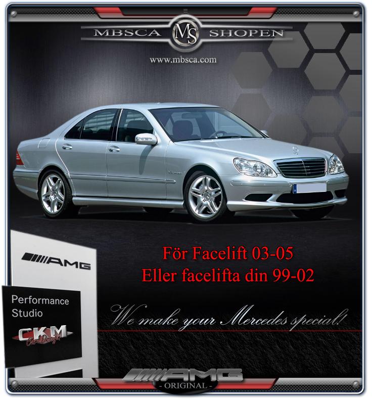 1. AMG Original front komplett 03-05