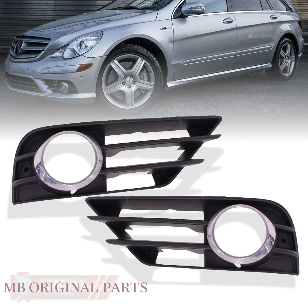 amg fog light trim 2pcs