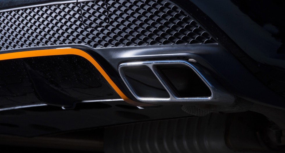 1. CKM w117 sport diffuser + pipes in black/silver - 2