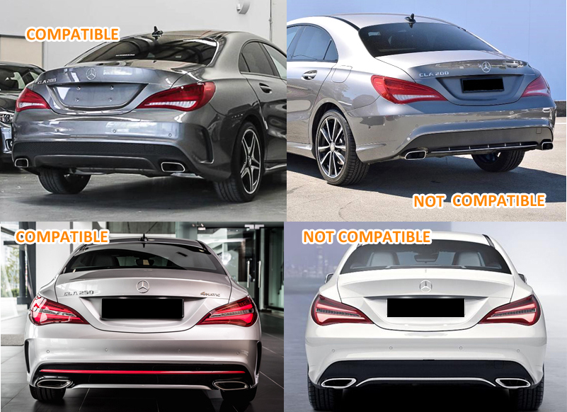 1. CKM w117 sport diffuser + pipes in black/silver - 3