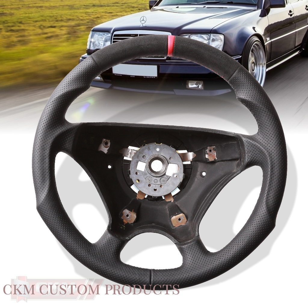 CKM Car Design 1. Steering wheel flatt sport mb original handmade 1pcs