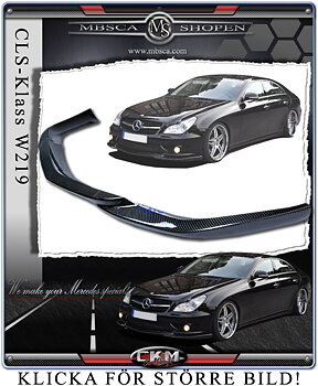 4b. Carbon lip for AMG front