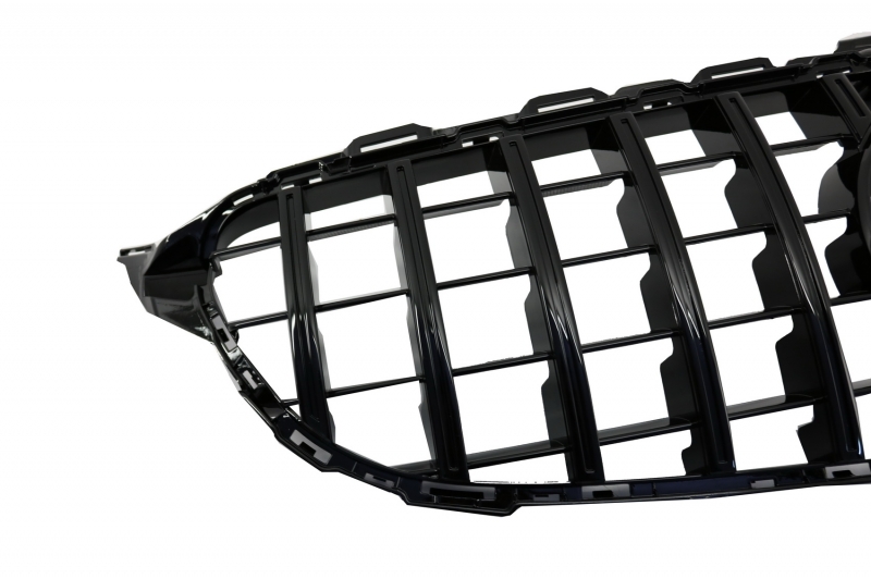 1. AMG GT-R PANAMERICAN look grill Black Facleift 19- - 7