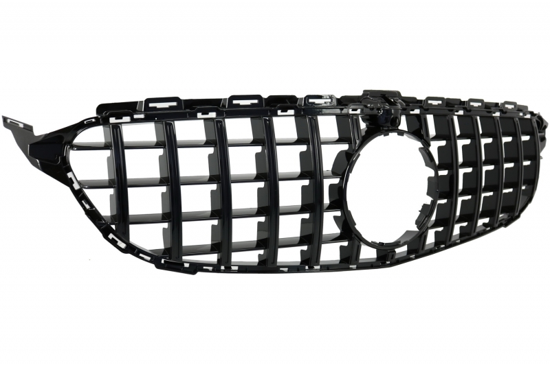 1. AMG GT-R PANAMERICAN look grill Black Facleift 19- - 6