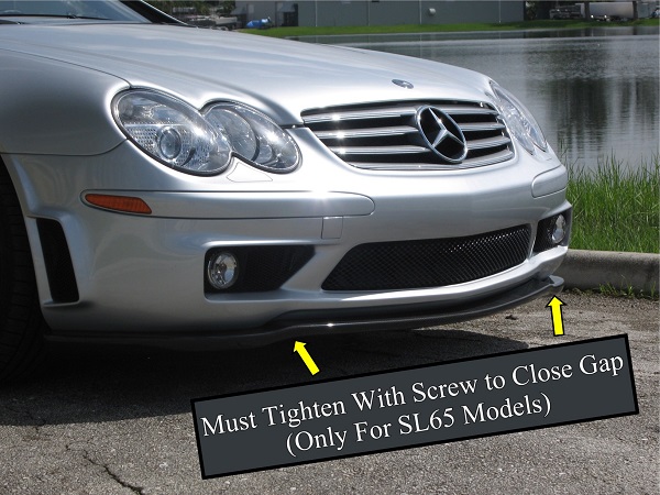 6. CKM "C look" lip in Carbon Fiber for SL55/SL65 front - 4