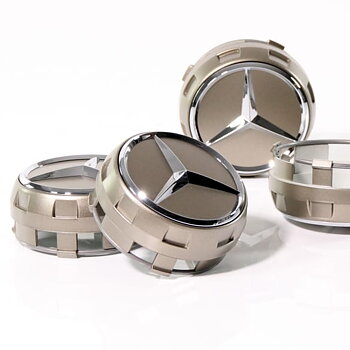 Center cap AMG 1 pcs MB Orginal with chromed star
