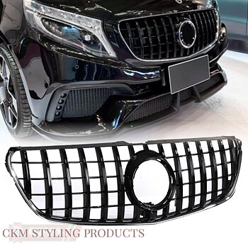1. AMG GT-R PANAMERICAN look grill BLACK