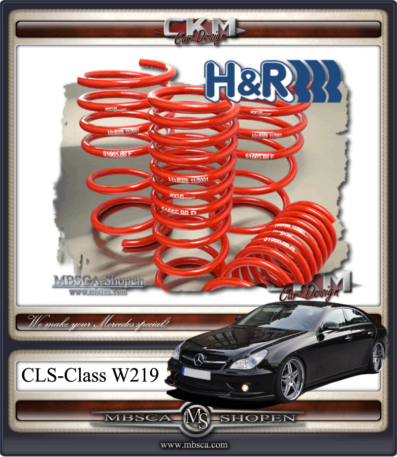 Loweringkit H&R 4pcs