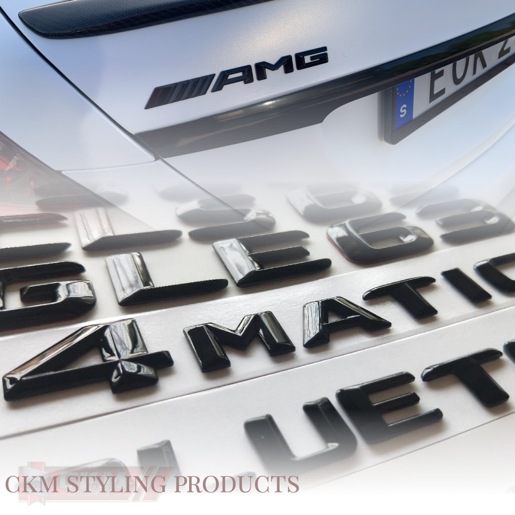 Emblem NEW look GLOSSY BLACK