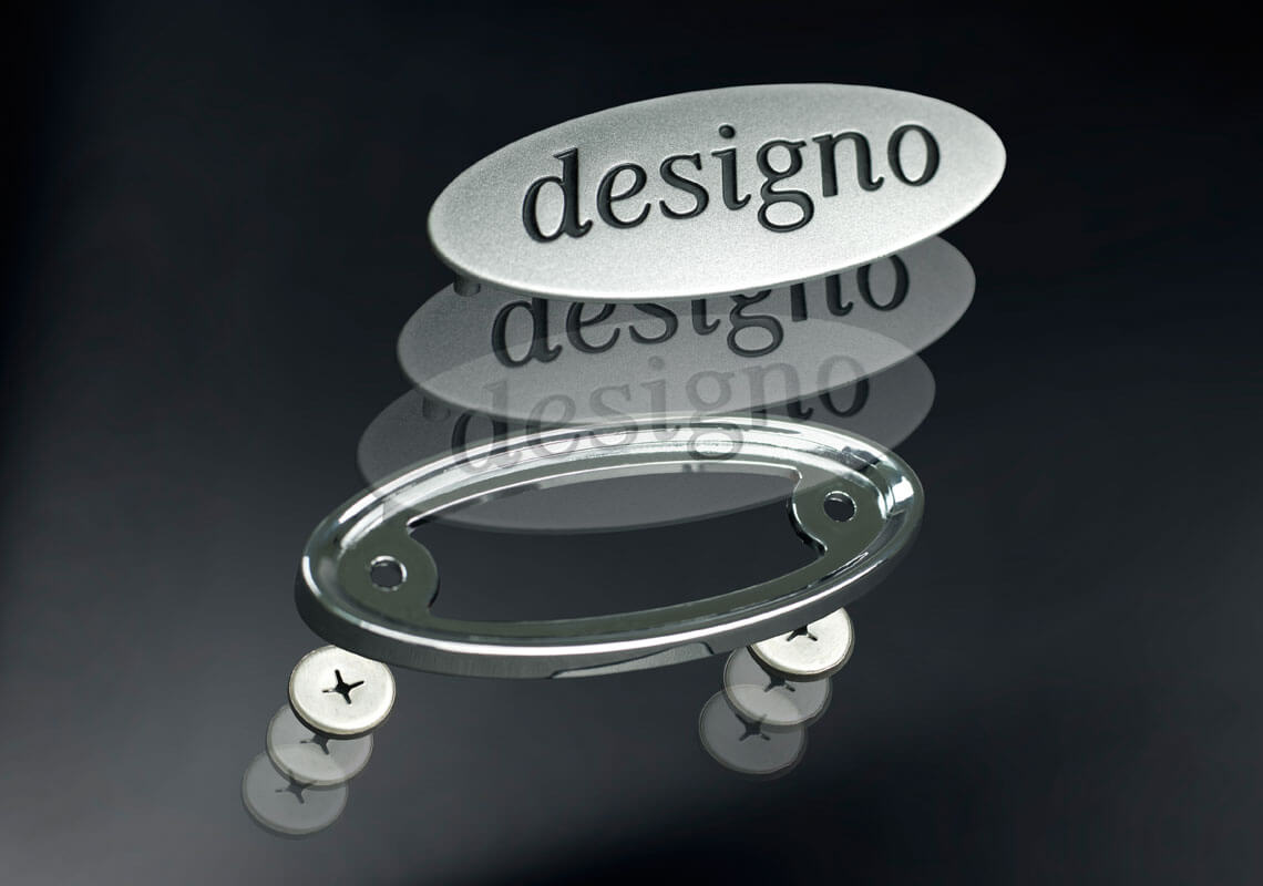 Emblem  Designo Emblem  1 pcs - 4