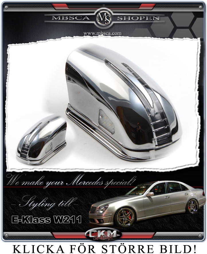Mirrorcovers with turn signals "FACELIFT LOOK". - 3