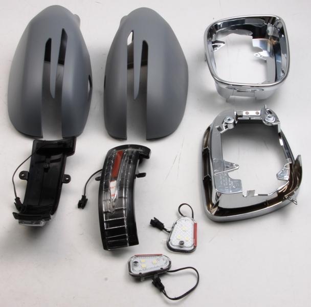 Mirrorcovers with turn signals "FACELIFT LOOK". - 12
