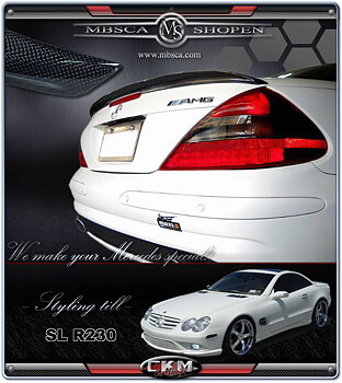 6. CKM "AMG look" wing in Carbon Fiber