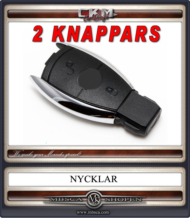 Nyckelskal 2 knappars 1st