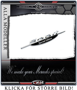 Sport Special Edition Emblem 1pcs