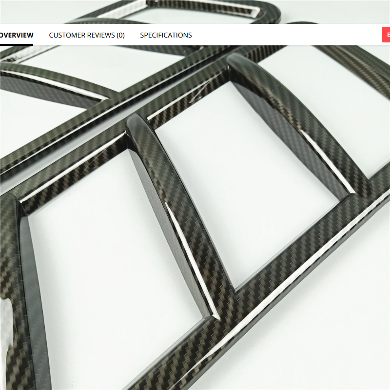 1. Carbon vent trim 2 pcs - 3