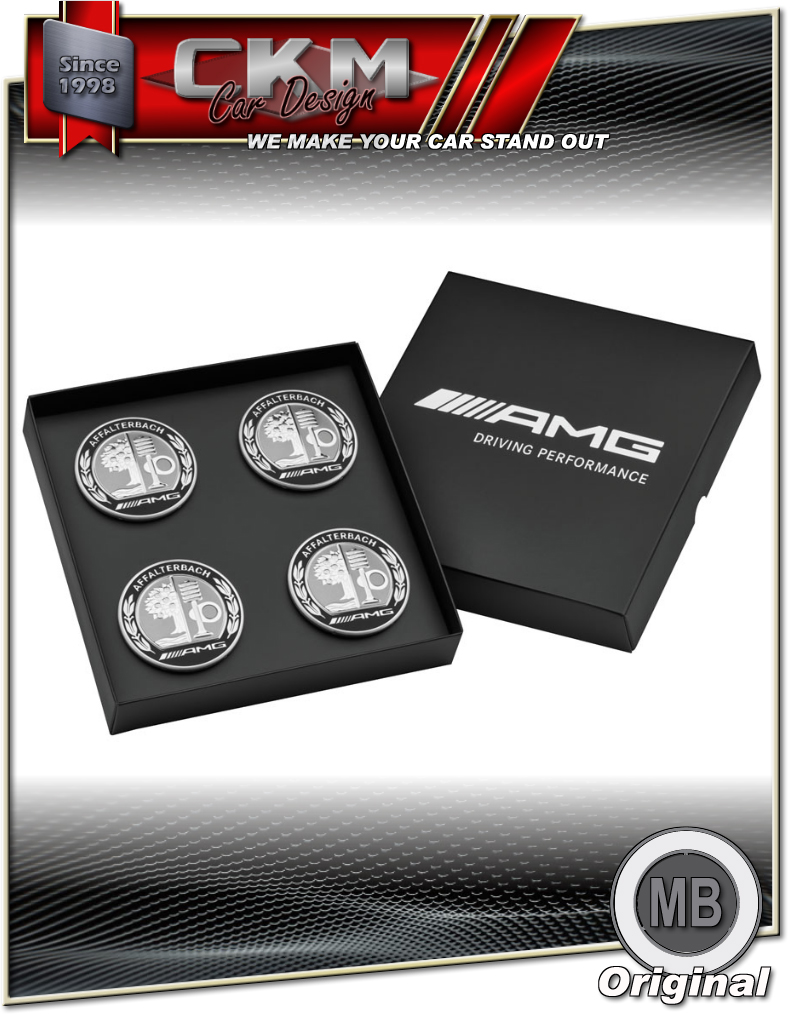 Center cap AMG 1 pcs MB Orginal - 3