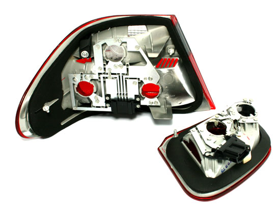 Taillights Facelift Red/Smoke Wagon 2 pcs - 4