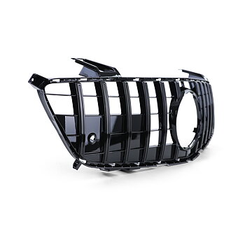 1. AMG GT-R PANAMERICAN look grill 2013-2015 Black