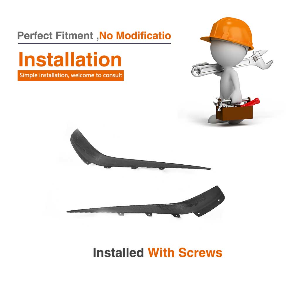 1. carbon ckm front  flares 2pcs - 4