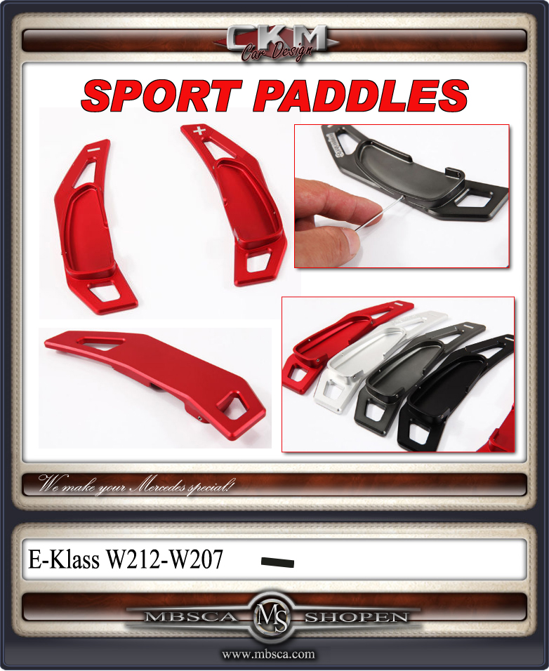 Paddles in alu 2pcs