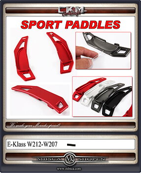 Paddles in alu 2pcs